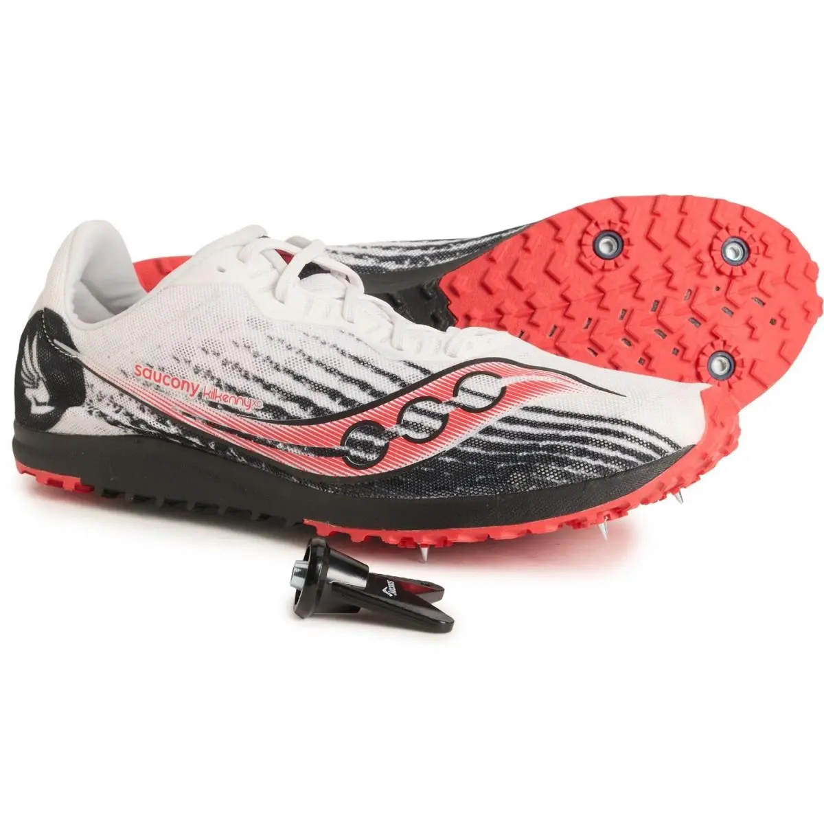 Saucony shoes - White Black 5
