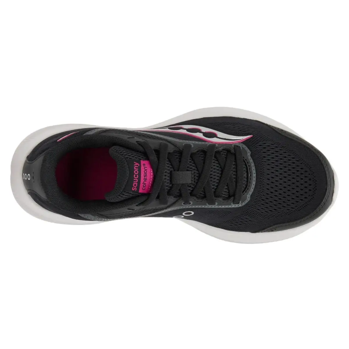 Saucony shoes - Black/White/Pink 5