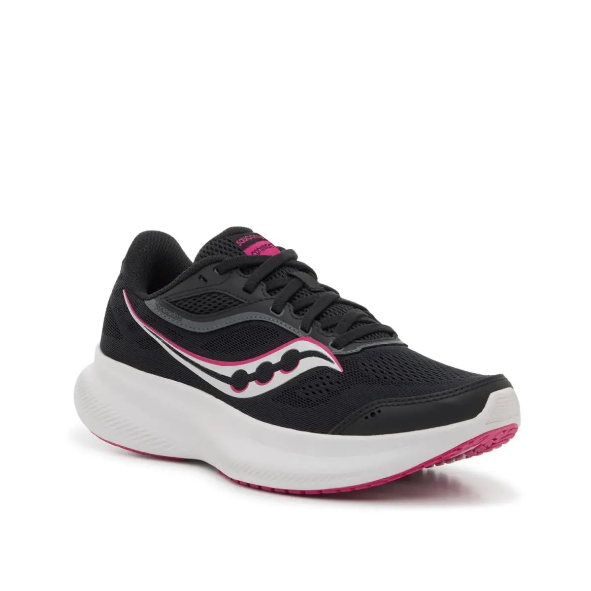 Saucony shoes - Black/White/Pink 6