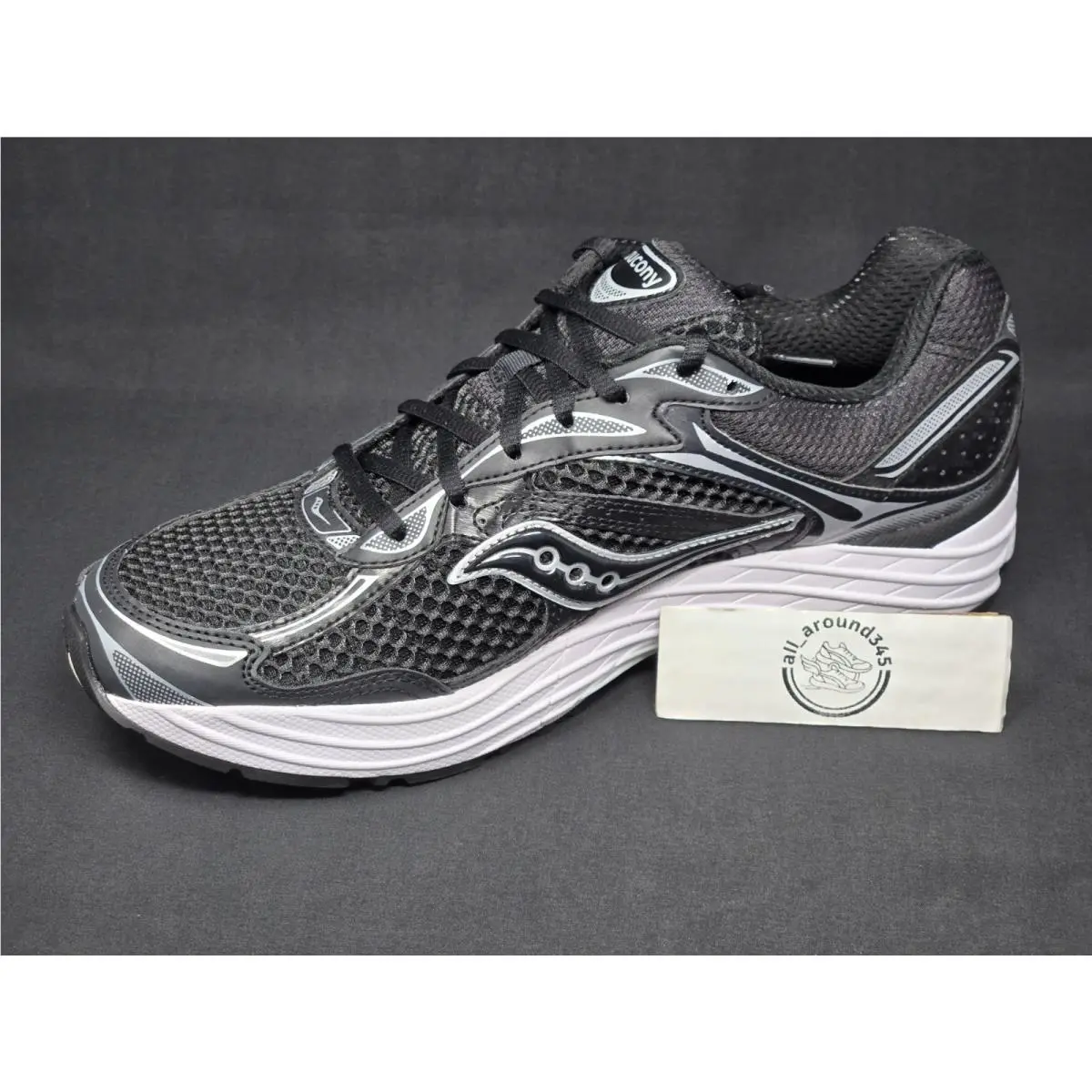 Saucony shoes - Saucony Progrid Omni 9 - Progrid Omni - S70739-73 - Black, Manufacturer: Black/Silver 0