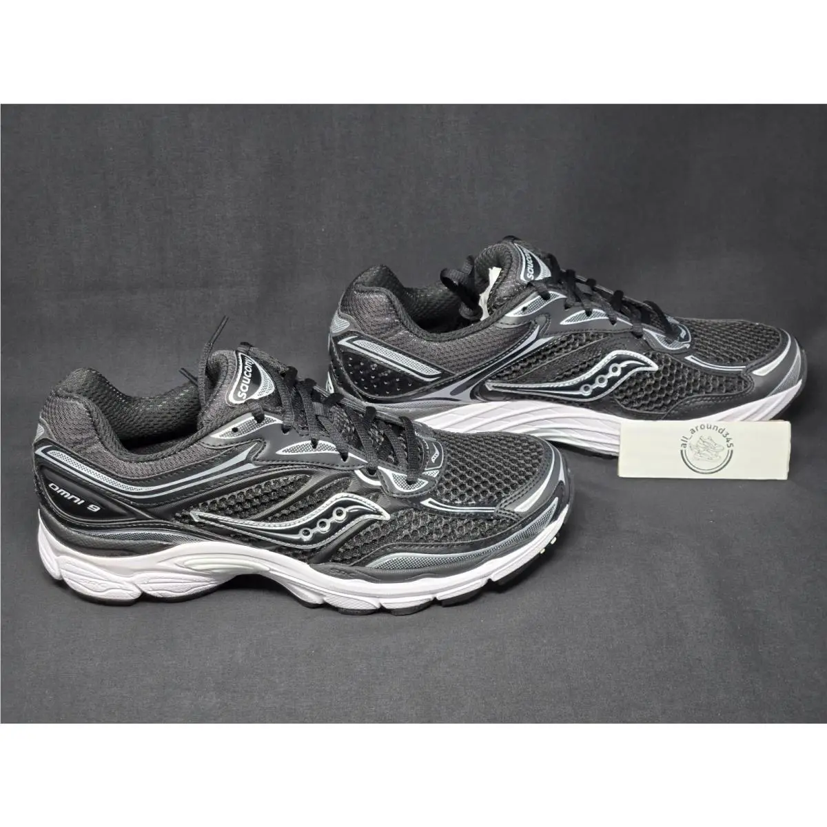 Saucony shoes - Saucony Progrid Omni 9 - Progrid Omni - S70739-73 - Black, Manufacturer: Black/Silver 2