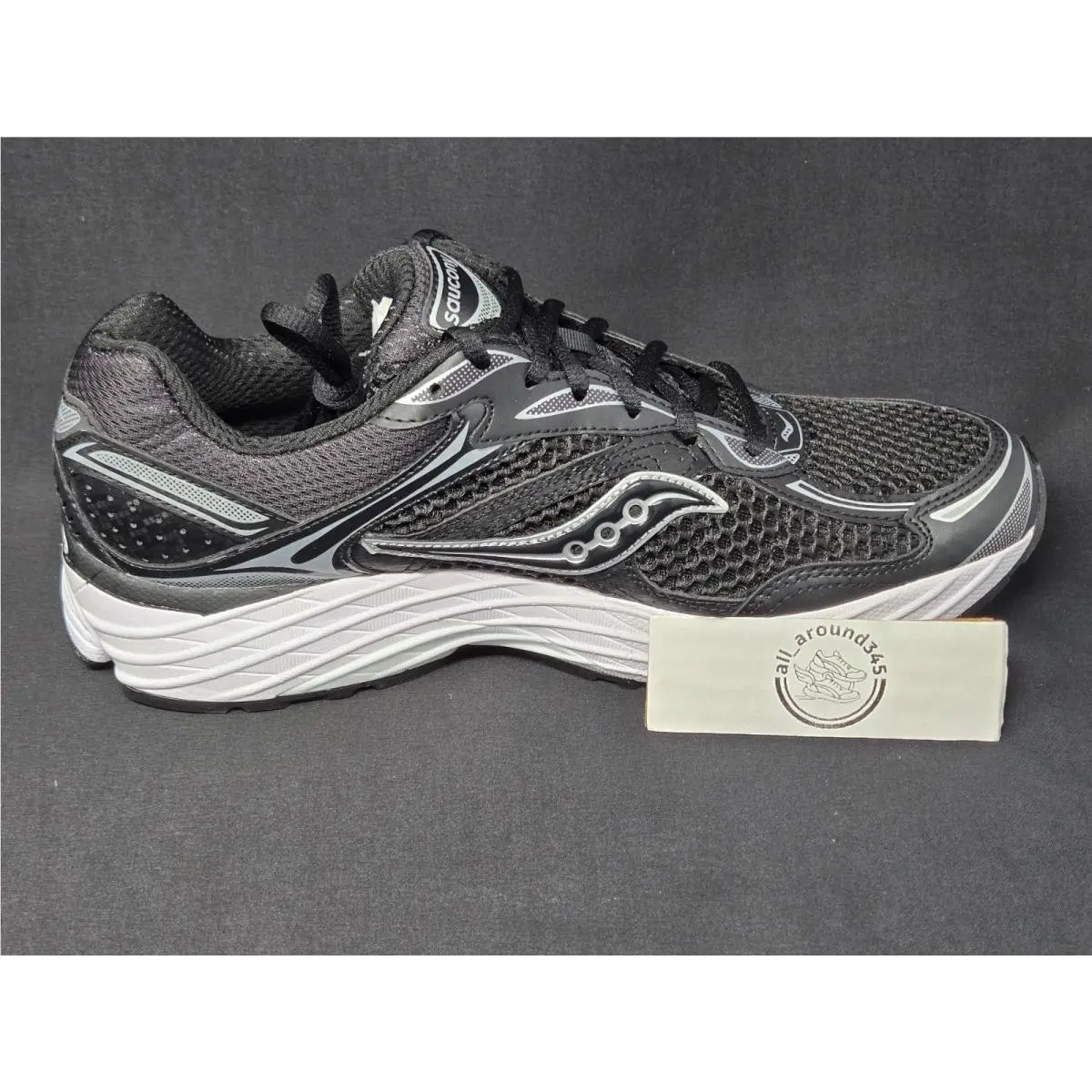 Saucony shoes - Saucony Progrid Omni 9 - Progrid Omni - S70739-73 - Black, Manufacturer: Black/Silver 11