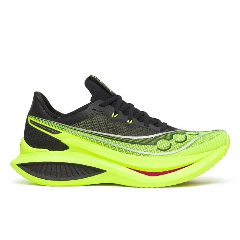 Saucony Endorphin Pro 5 Citron Black Running Shoe Men Sizes 7-15 - Black