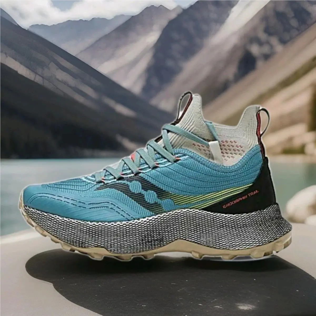 Saucony shoes - Saucony Endorphin Trail Mid - Endorphin Trail Mid - S10646-06 - Blue 25