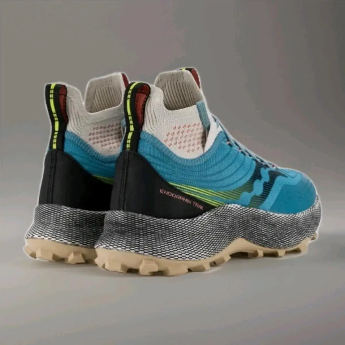 Saucony shoes - Saucony Endorphin Trail Mid - Endorphin Trail Mid - S10646-06 - Blue 36