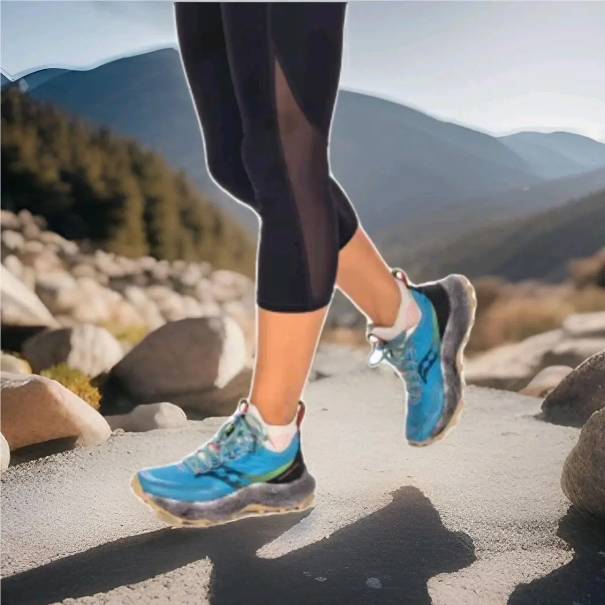 Saucony shoes - Saucony Endorphin Trail Mid - Endorphin Trail Mid - S10646-06 - Blue 39