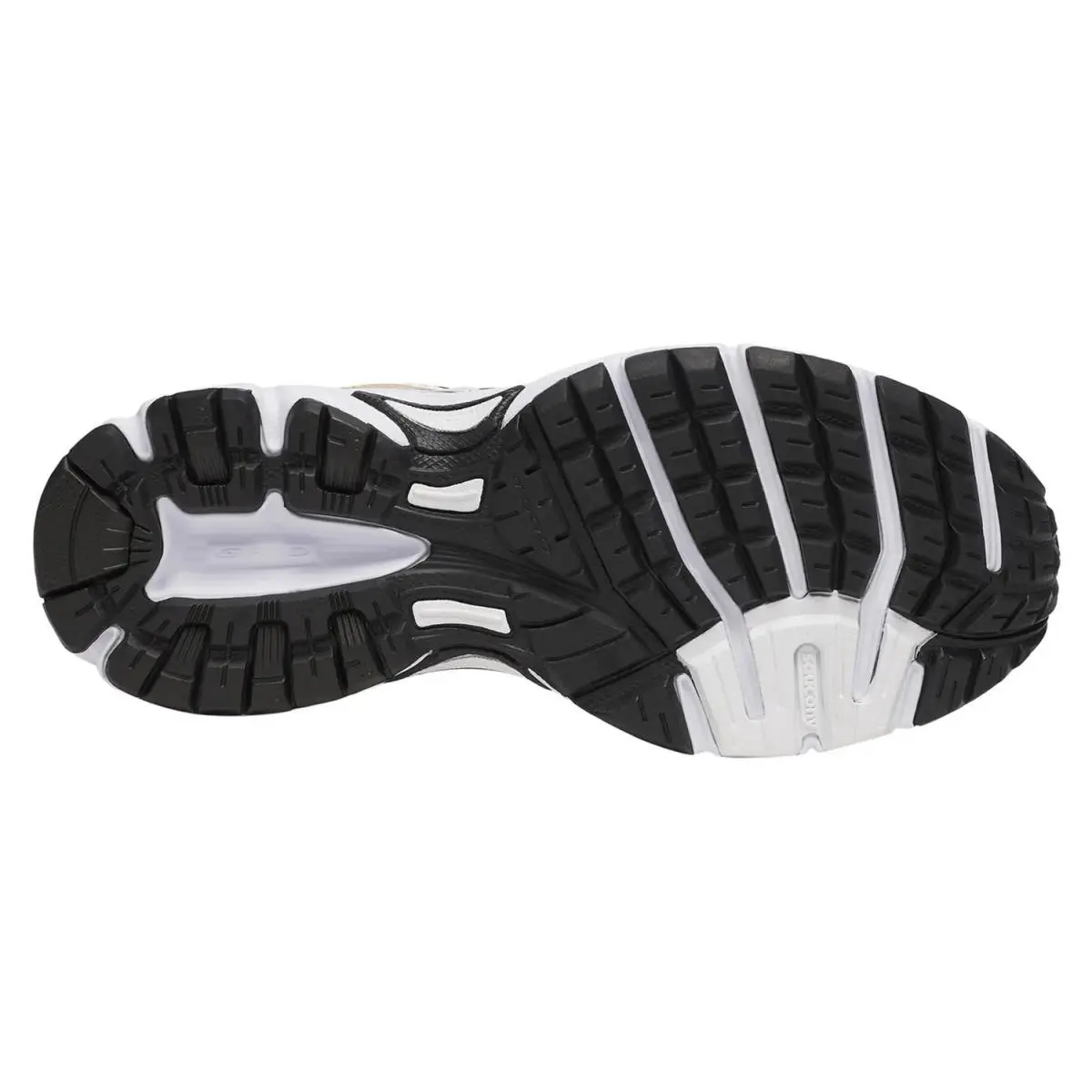 Saucony shoes - White/Black/Gold Metallic 10