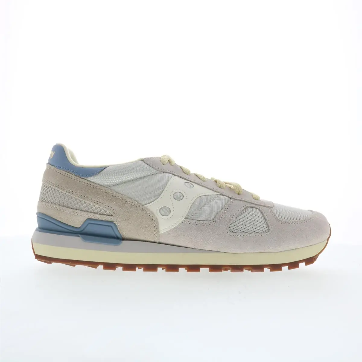 Saucony Shadow Original Shadow S2108-897 Mens Gray Suede Lifestyle Sneakers Shoes
