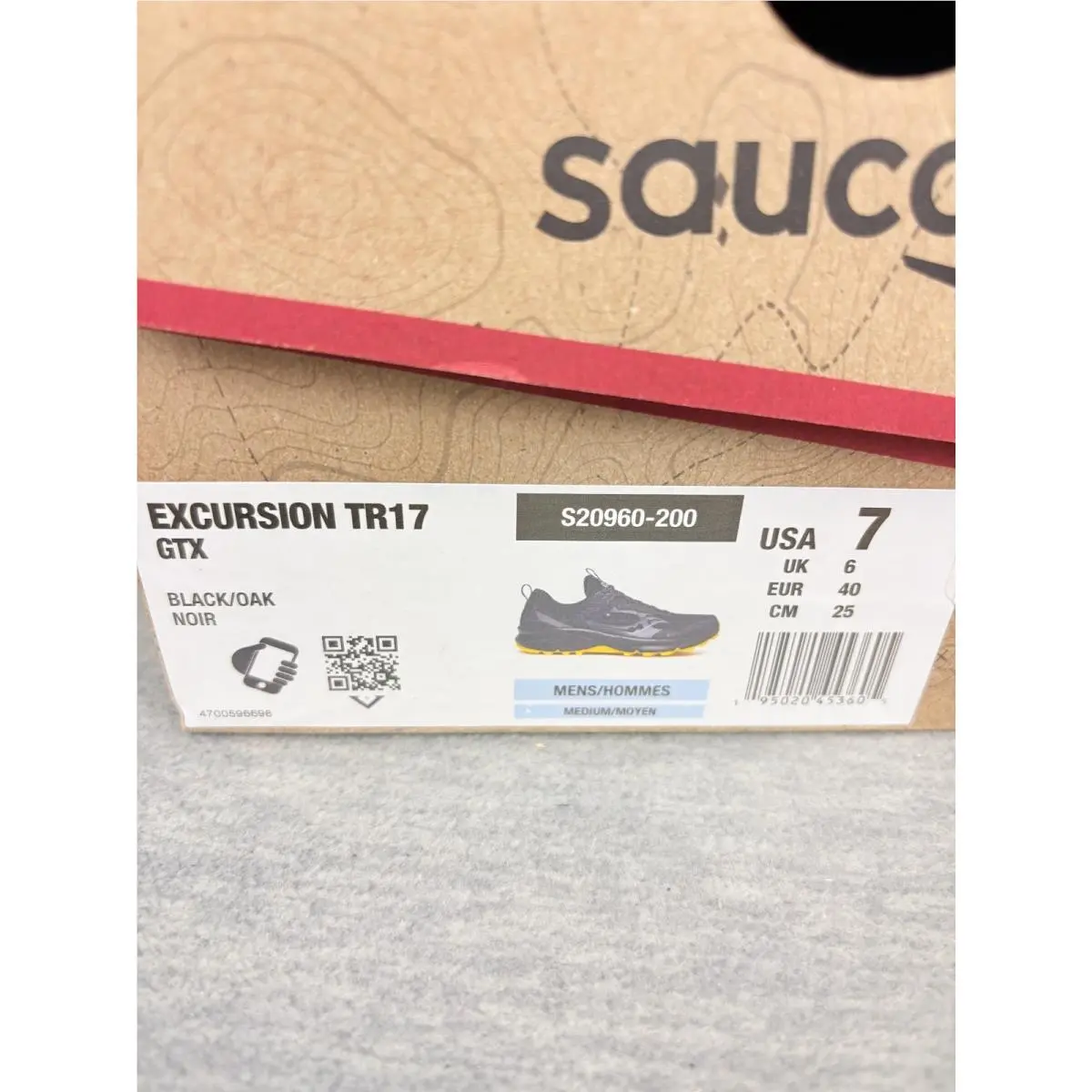 Saucony shoes - Saucony TR17 GTX - GTX - S20960-200 - Black 8
