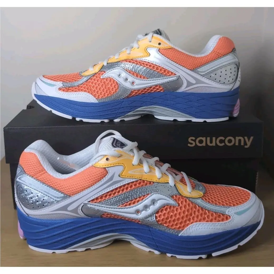 Size 10 Saucony Saucony Progrid Omni 9 Orange Multi-color S70739-53
