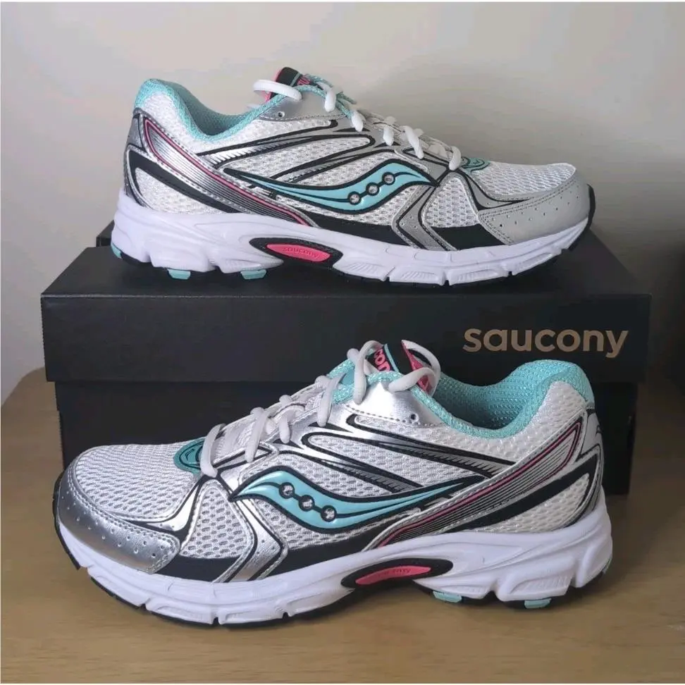 Saucony Ride Millennium Silver/aqua S70812-54 Size 11