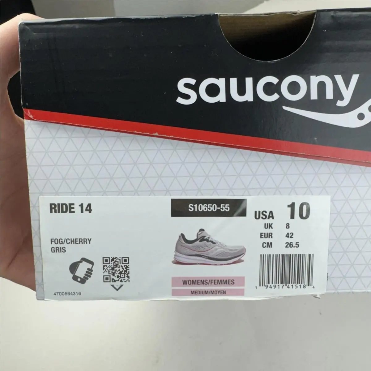 Saucony shoes - Saucony Ride 14 - Ride - S10651-55 - Gray 6