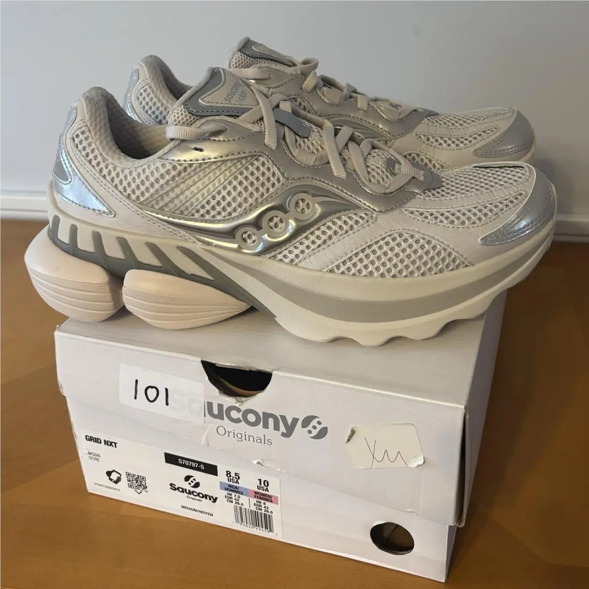 Saucony shoes - Saucony Grid NXT - Grid NXT - S70797-5 - White (UPC: 195020494592) 2