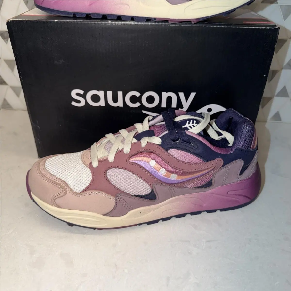 Saucony shoes - Saucony Grid Shadow 2 - Grid Shadow - S70838-1 - Purple 4
