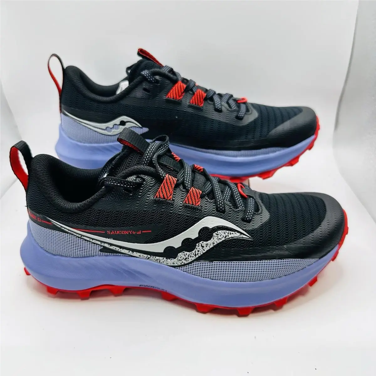 Saucony shoes - Saucony Peregrine 13 - Peregrine - S10838-91 - Finesse Black (UPC: 0195019126435) 0
