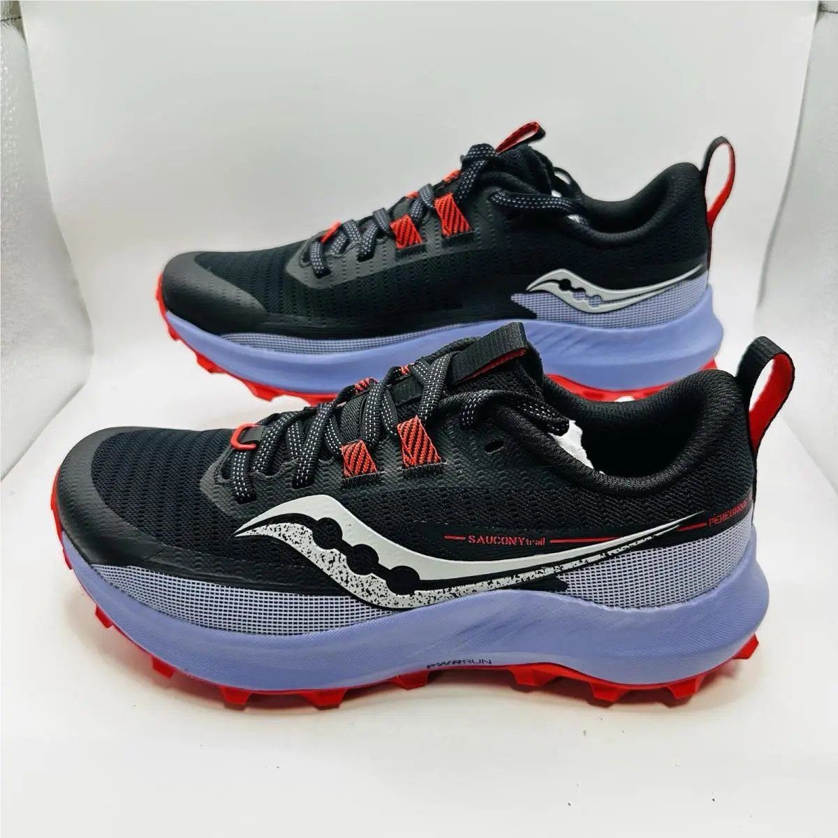 Saucony shoes - Saucony Peregrine 13 - Peregrine - S10838-91 - Finesse Black (UPC: 0195019126435) 1