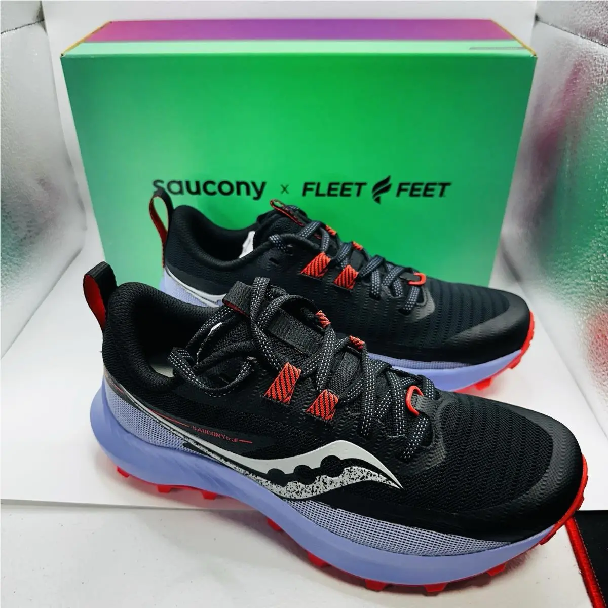 Saucony shoes - Saucony Peregrine 13 - Peregrine - S10838-91 - Finesse Black (UPC: 0195019126435) 2
