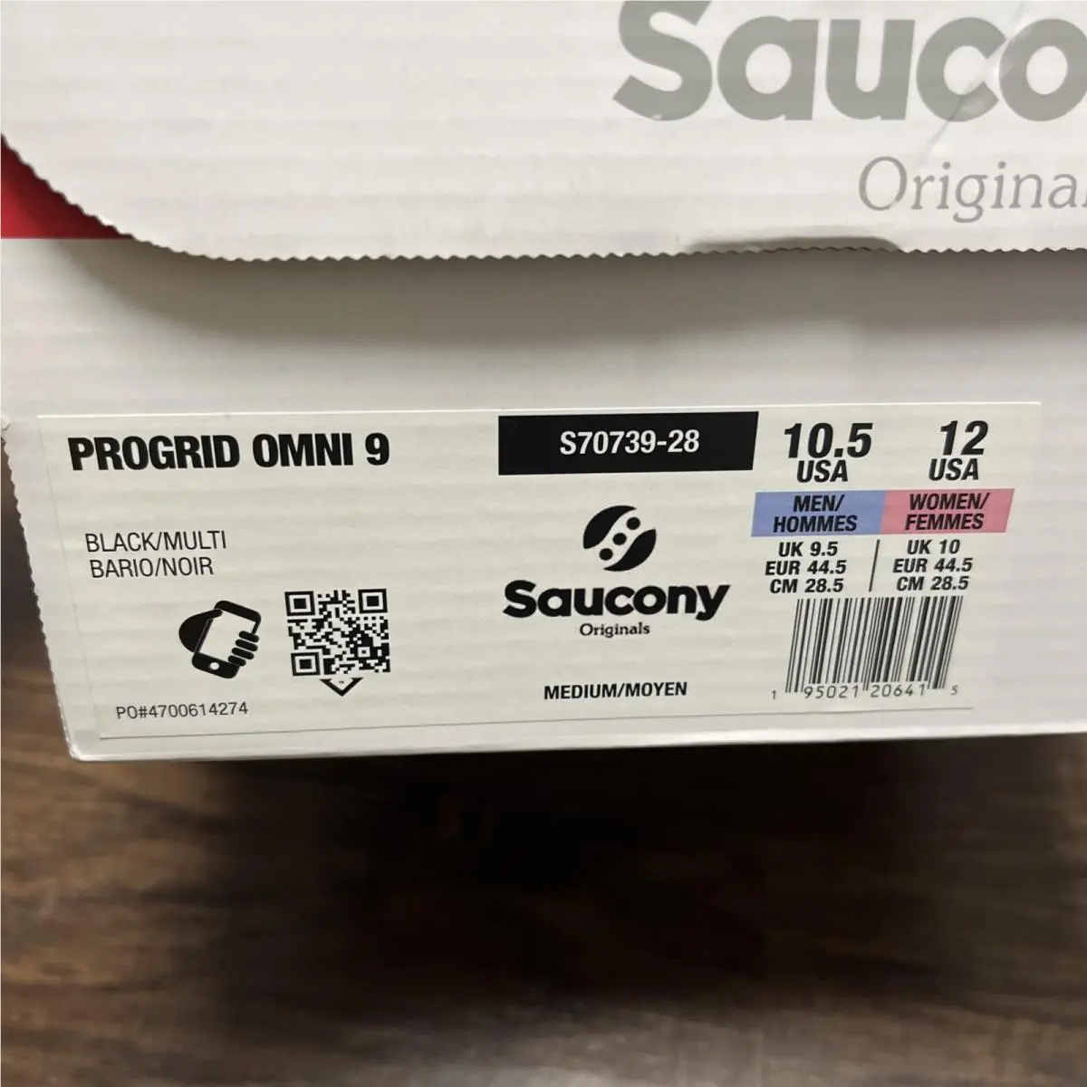 Saucony shoes - Saucony Progrid Omni 9 - Progrid Omni - S70739-28 - Black 9