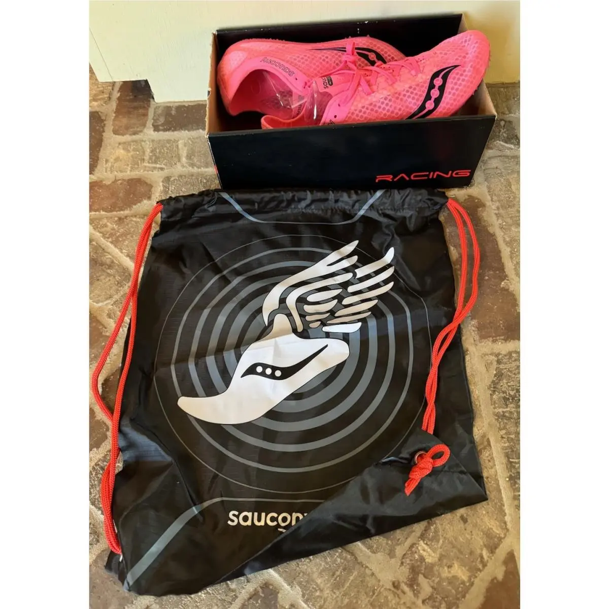Saucony shoes - Saucony Racing Endorphin - Racing Endorphin - Pink 5