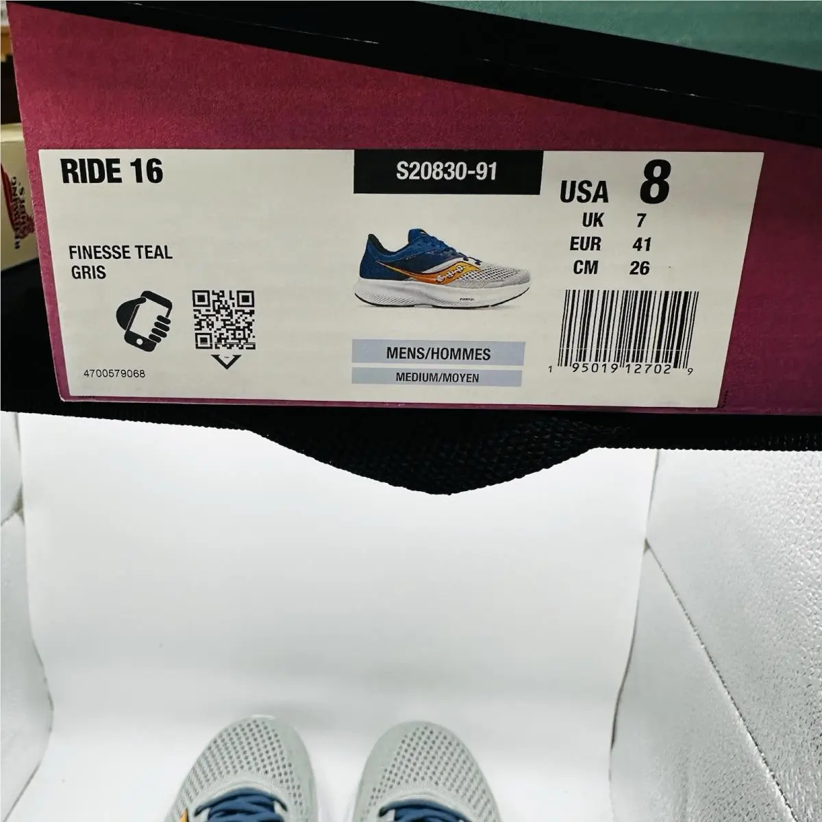 Saucony shoes - Saucony Ride 16 - Ride - S20830-91 - Blue 5