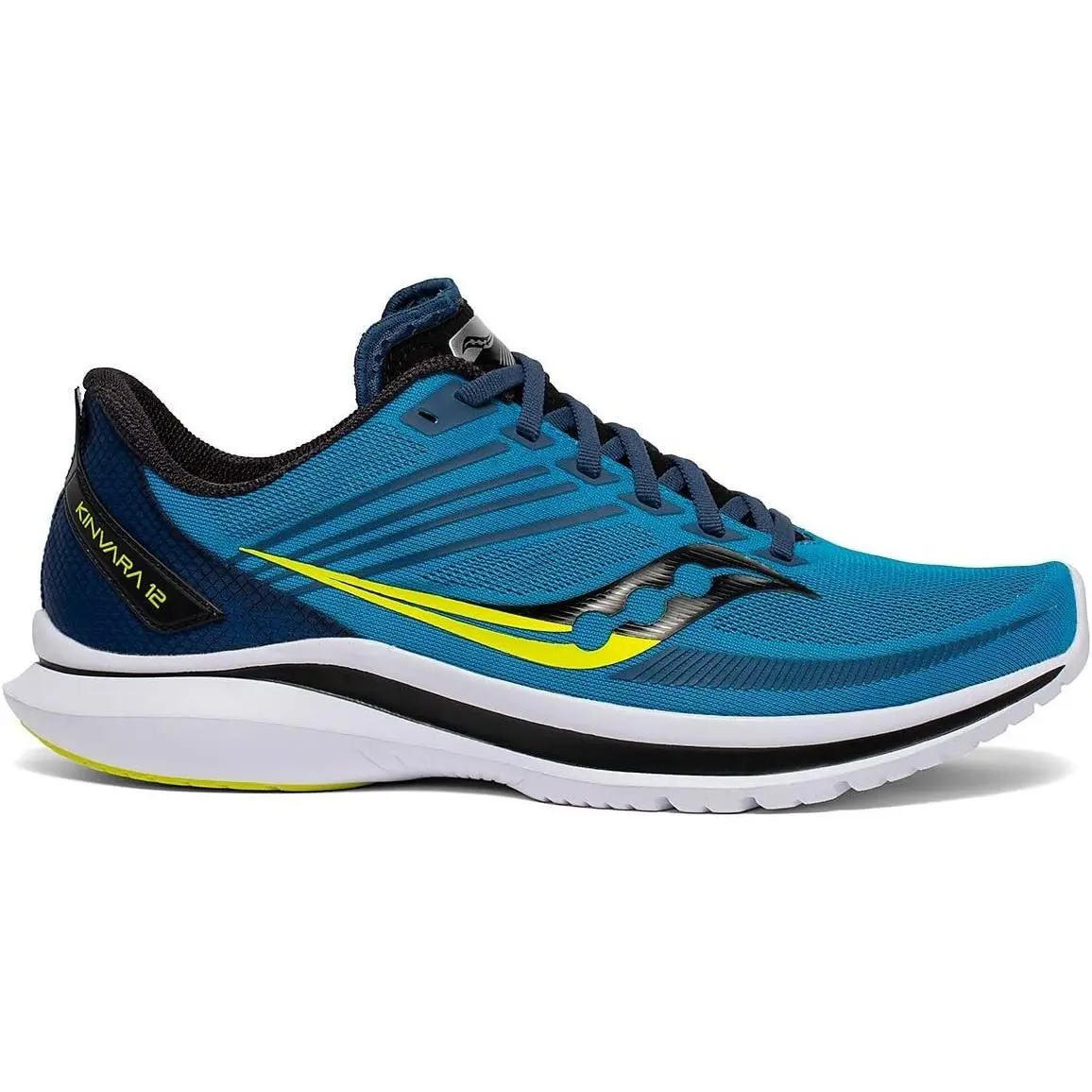Saucony Kinvara 12 Men`s Sneakers Shoes Cobalt/citrus Size 12 US