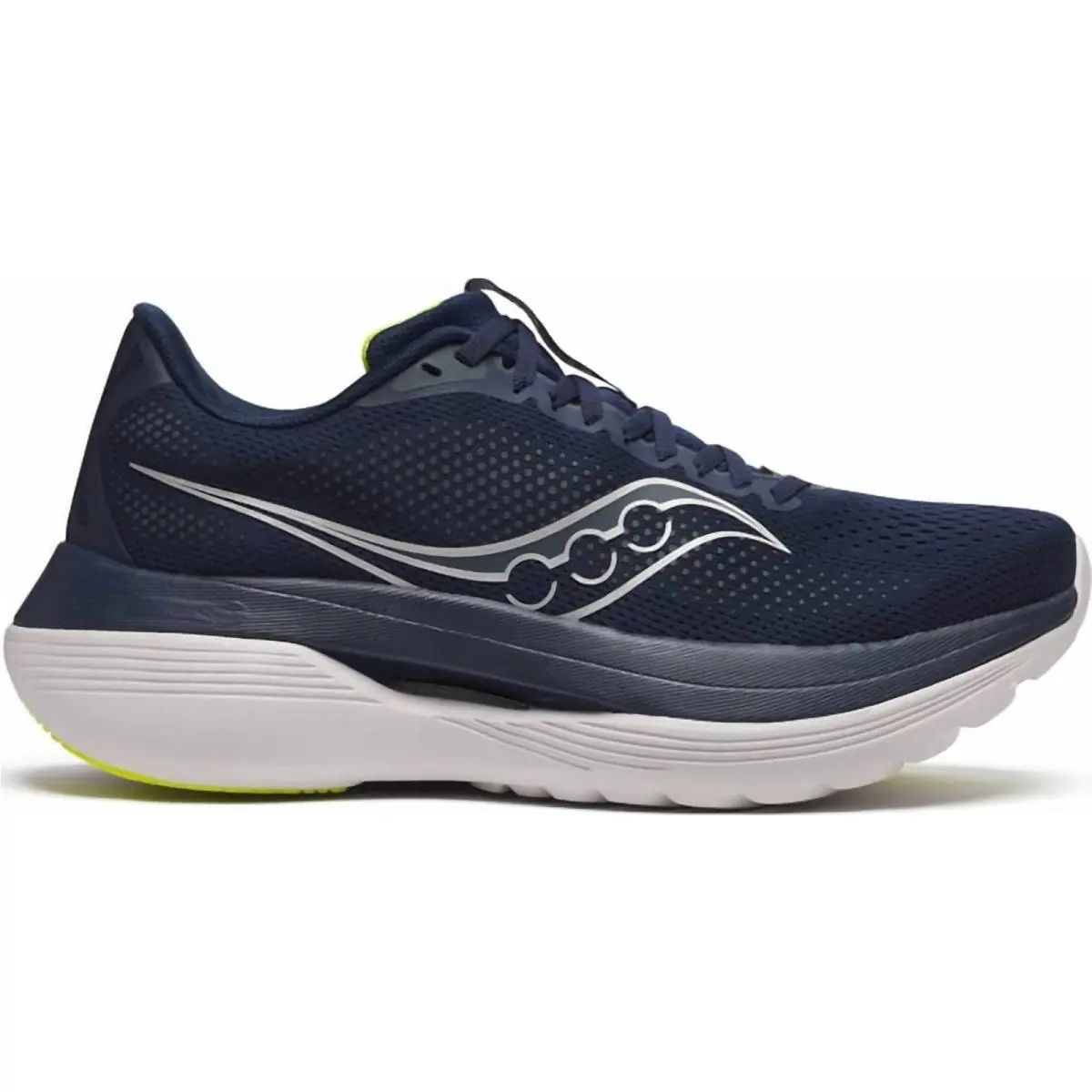 Mens Size 11.5-Saucony Endorphin Trainer Running Shoes Sneaker Navy/primrose - Navy/Primrose