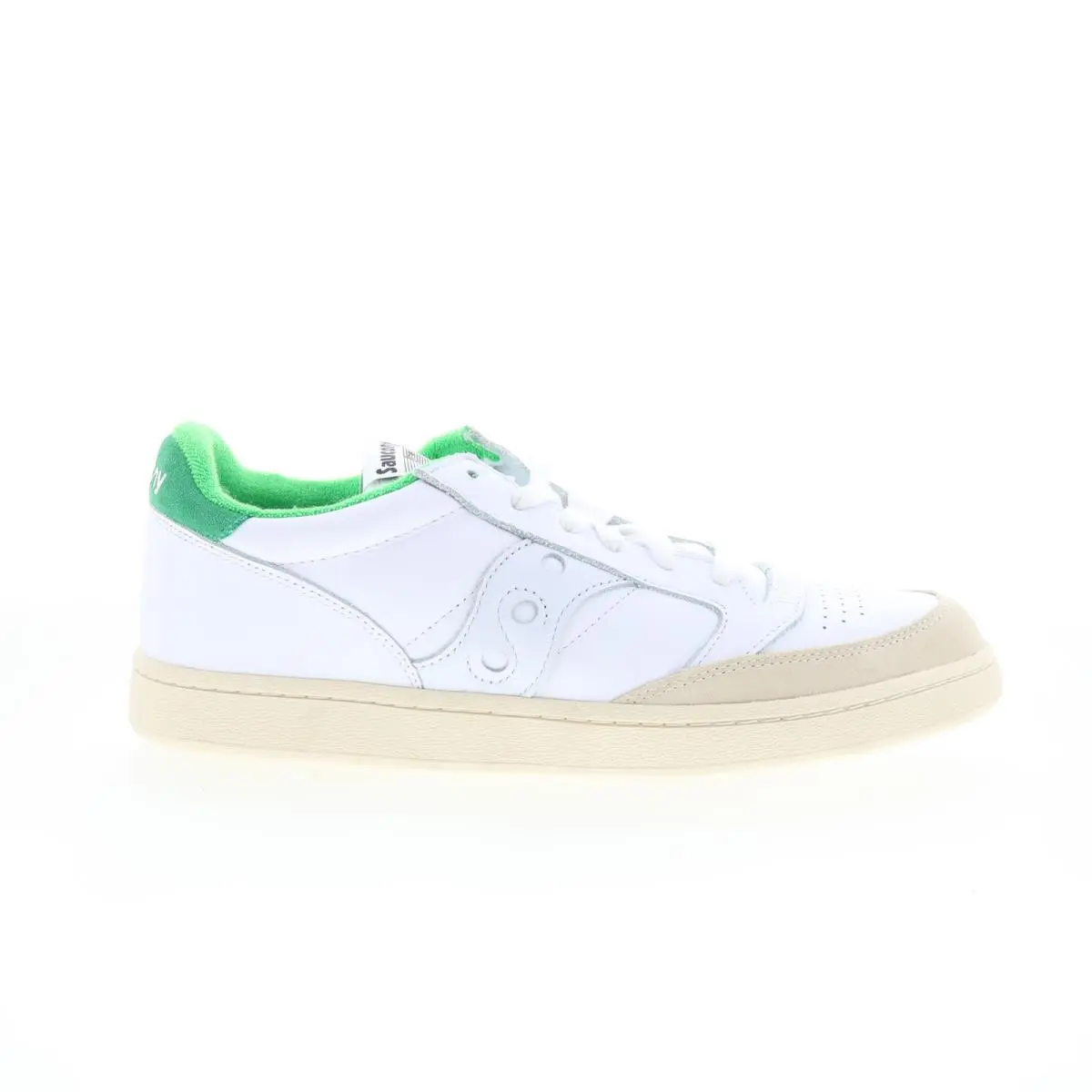 Saucony Jazz Court S70777-3 Mens White Leather Lifestyle Sneakers Shoes 12