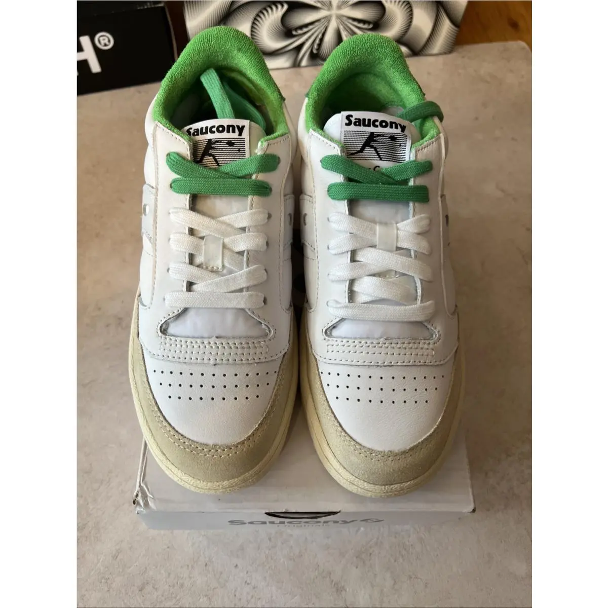 Saucony shoes - Saucony Jazz Court - Jazz Court - S70777-3 - White (UPC: 0195019539334) 0