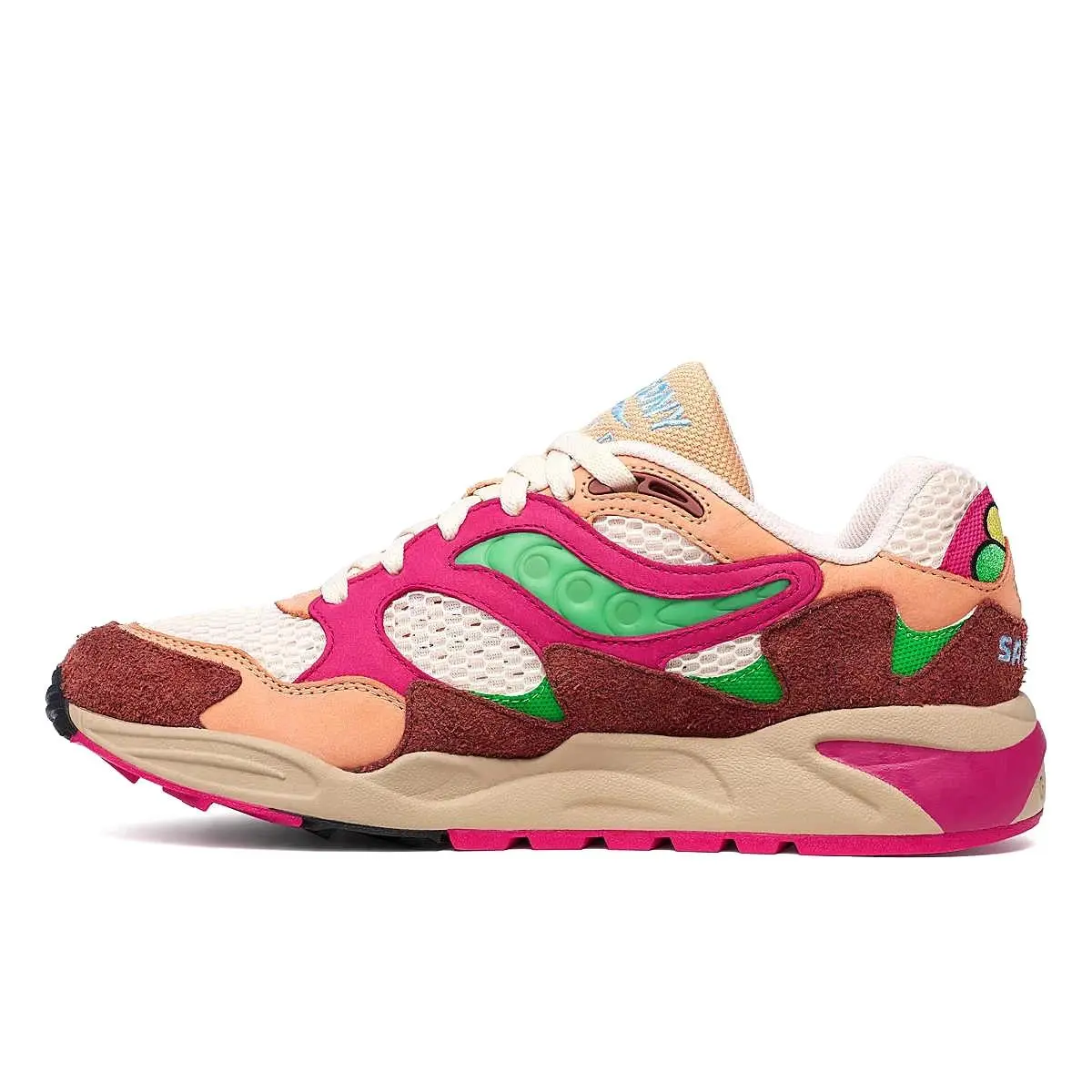 Saucony shoes - Jae Tips x Saucony Grid Shadow 2 - S70826-2 - Multicolor 1