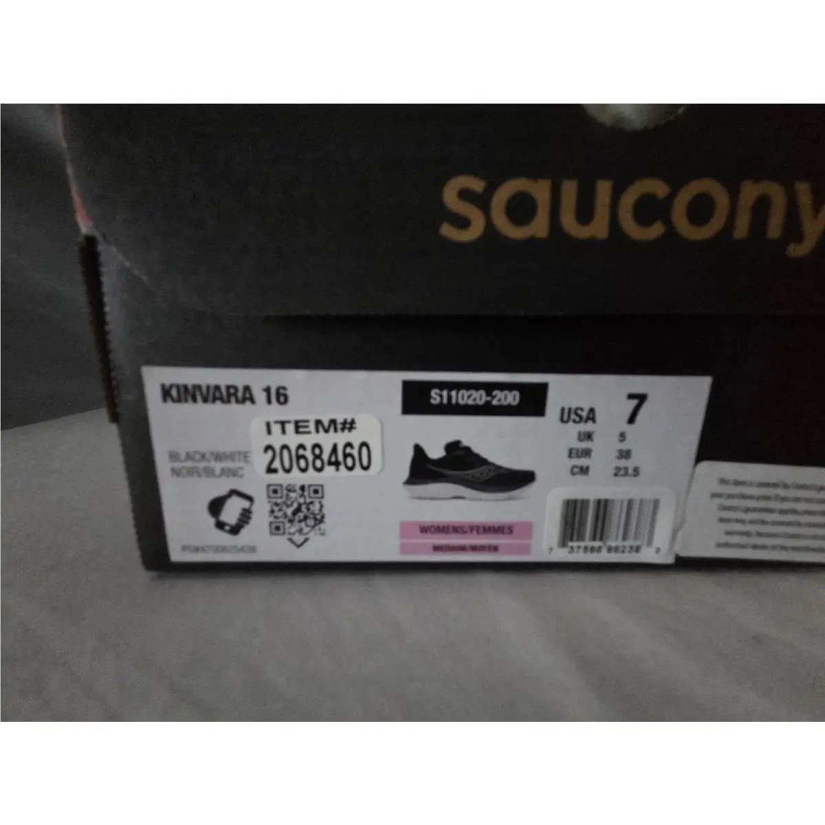 Saucony shoes - S11020200 - S11020-200 - Black (UPC: 737566862383) 16