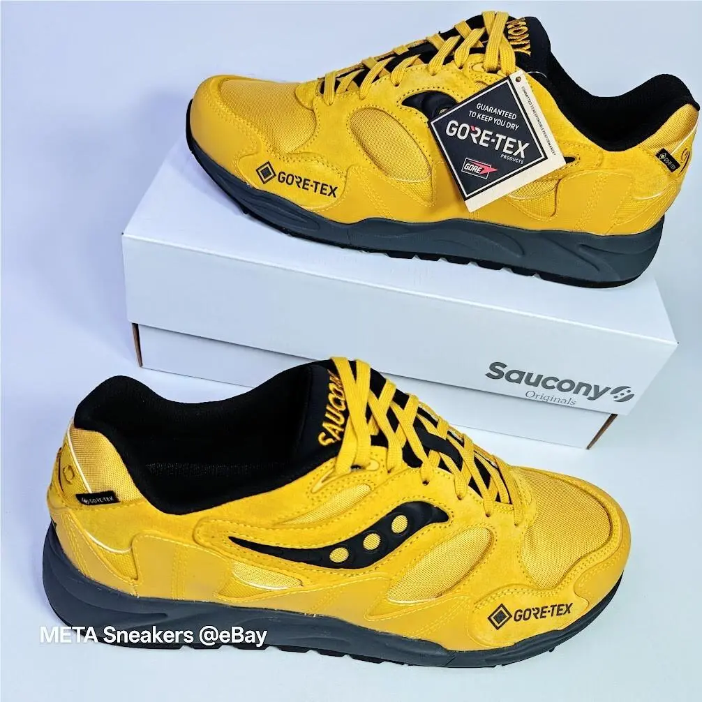 Saucony shoes - Saucony Shadow Grid - Shadow Grid - S70840-1 - Yellow/ Black 8