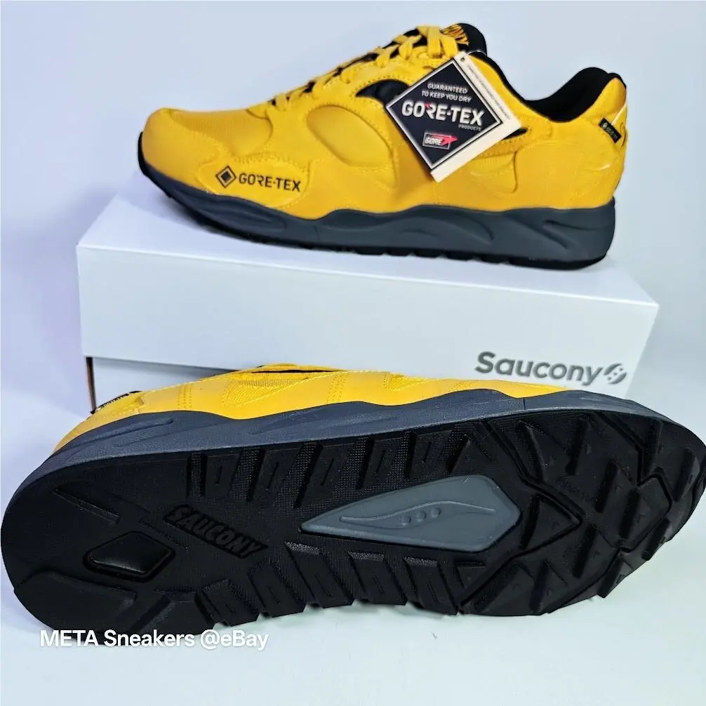 Saucony shoes - Saucony Shadow Grid - Shadow Grid - S70840-1 - Yellow/ Black 9