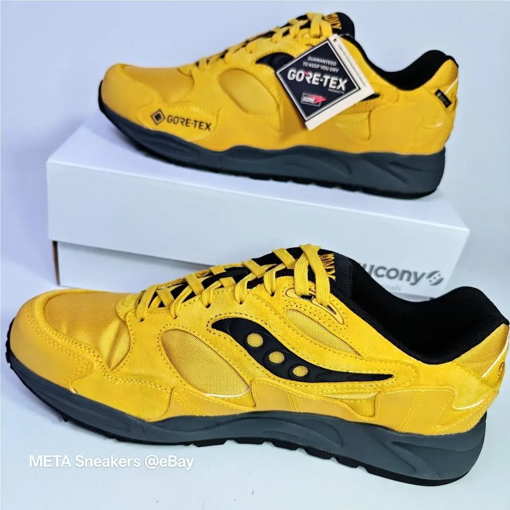 Saucony shoes - Saucony Shadow Grid - Shadow Grid - S70840-1 - Yellow/ Black 10