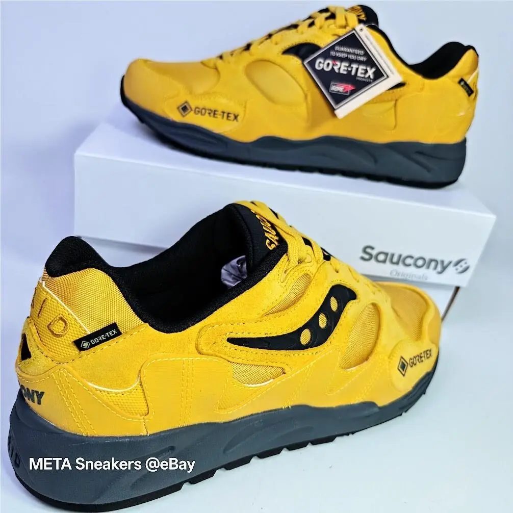 Saucony shoes - Saucony Shadow Grid - Shadow Grid - S70840-1 - Yellow/ Black 12