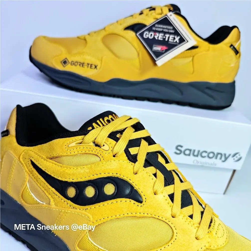 Saucony shoes - Saucony Shadow Grid - Shadow Grid - S70840-1 - Yellow/ Black 11