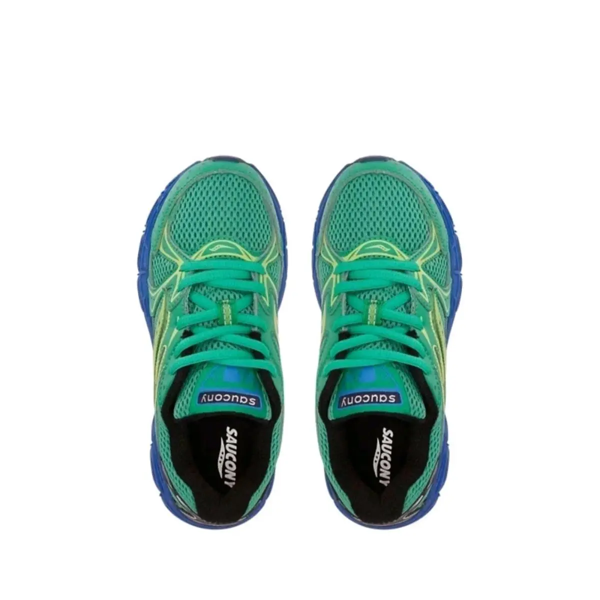 Saucony shoes - Ride Millennium KDZ - Ride Millennium KDZ - SYF25BB1 - Green, Blue (UPC: 196562788750) 1