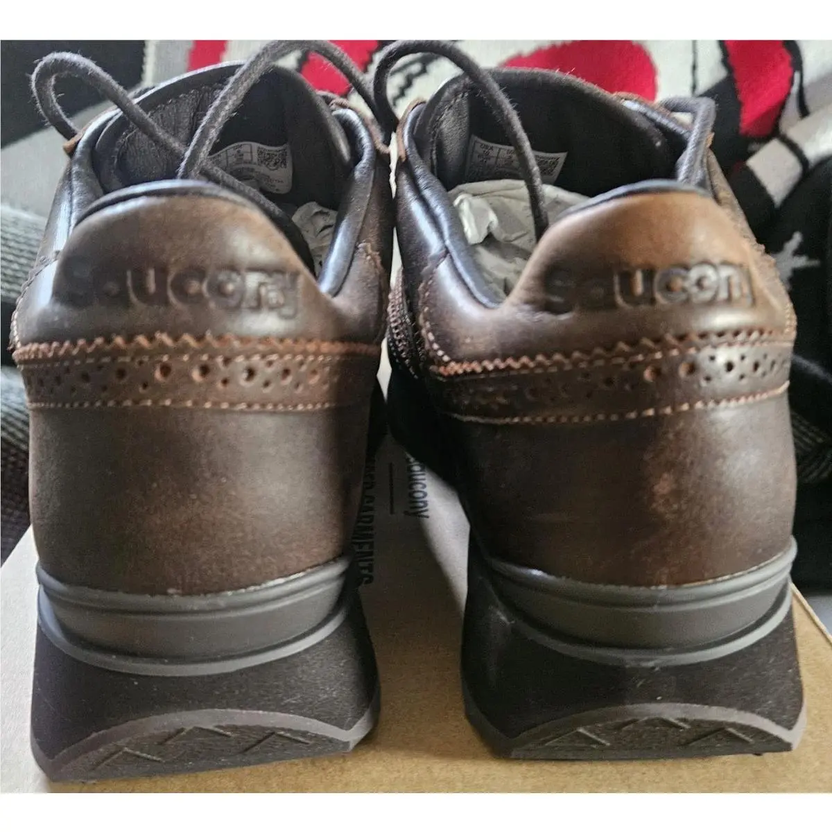 Saucony shoes - Engineered Garments x Saucony Shadow Original Wingtip - S71046-1 - Brown 2