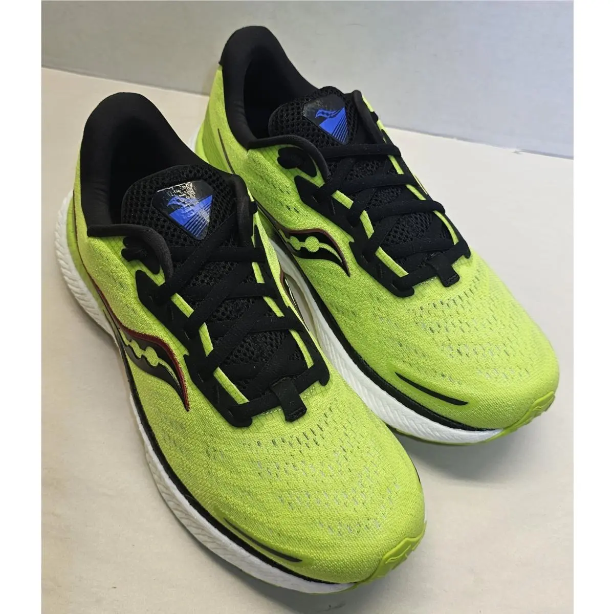 Saucony shoes - Saucony Triumph 19 - Triumph - S20678 25 - Acid/Blue Raz/Chaux ( lime Green/Blue/Black/Burgundy/White) 6