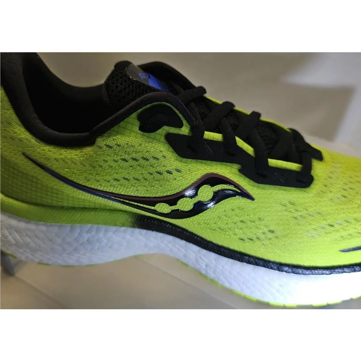 Saucony shoes - Saucony Triumph 19 - Triumph - S20678 25 - Acid/Blue Raz/Chaux ( lime Green/Blue/Black/Burgundy/White) 13