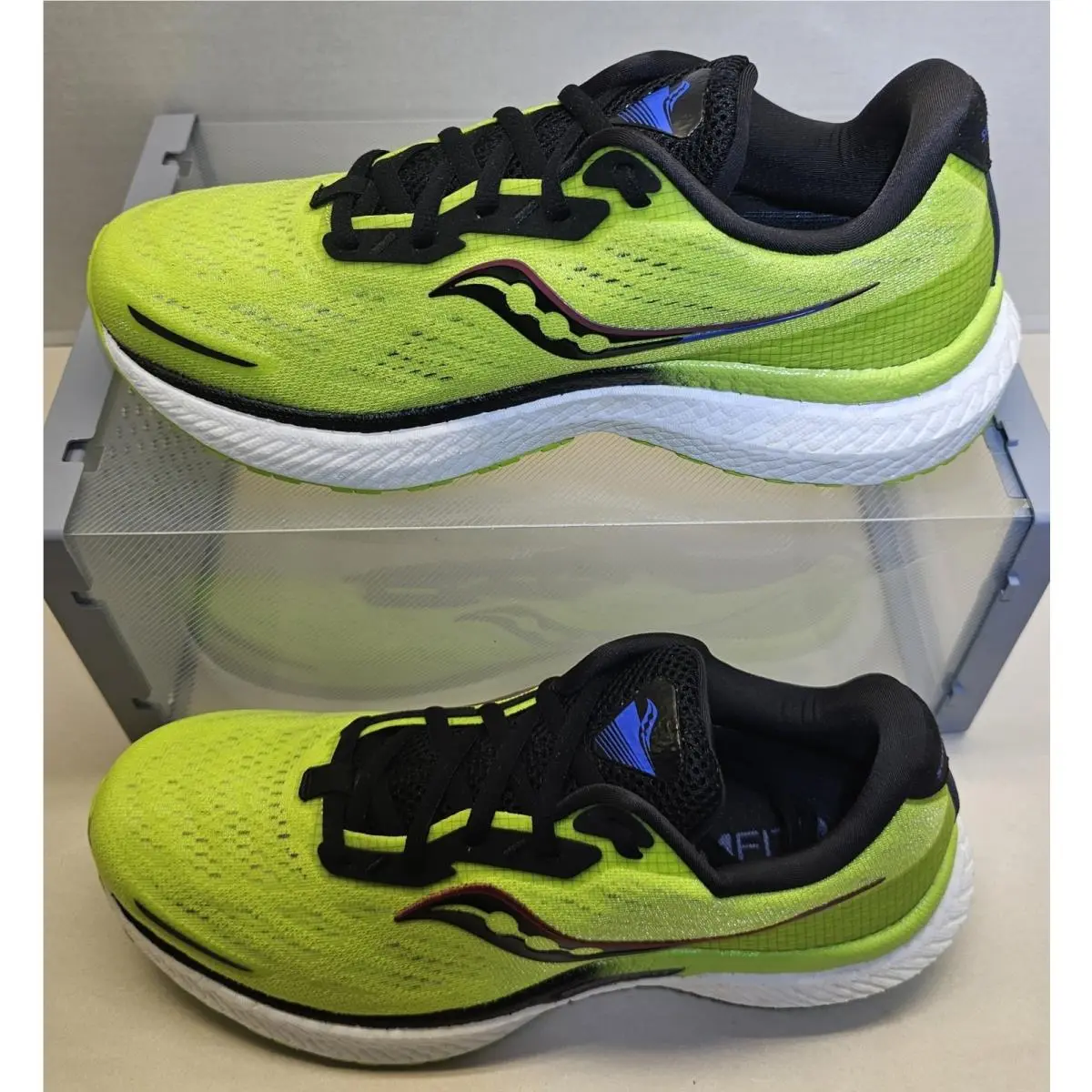 Saucony shoes - Saucony Triumph 19 - Triumph - S20678 25 - Acid/Blue Raz/Chaux ( lime Green/Blue/Black/Burgundy/White) 0