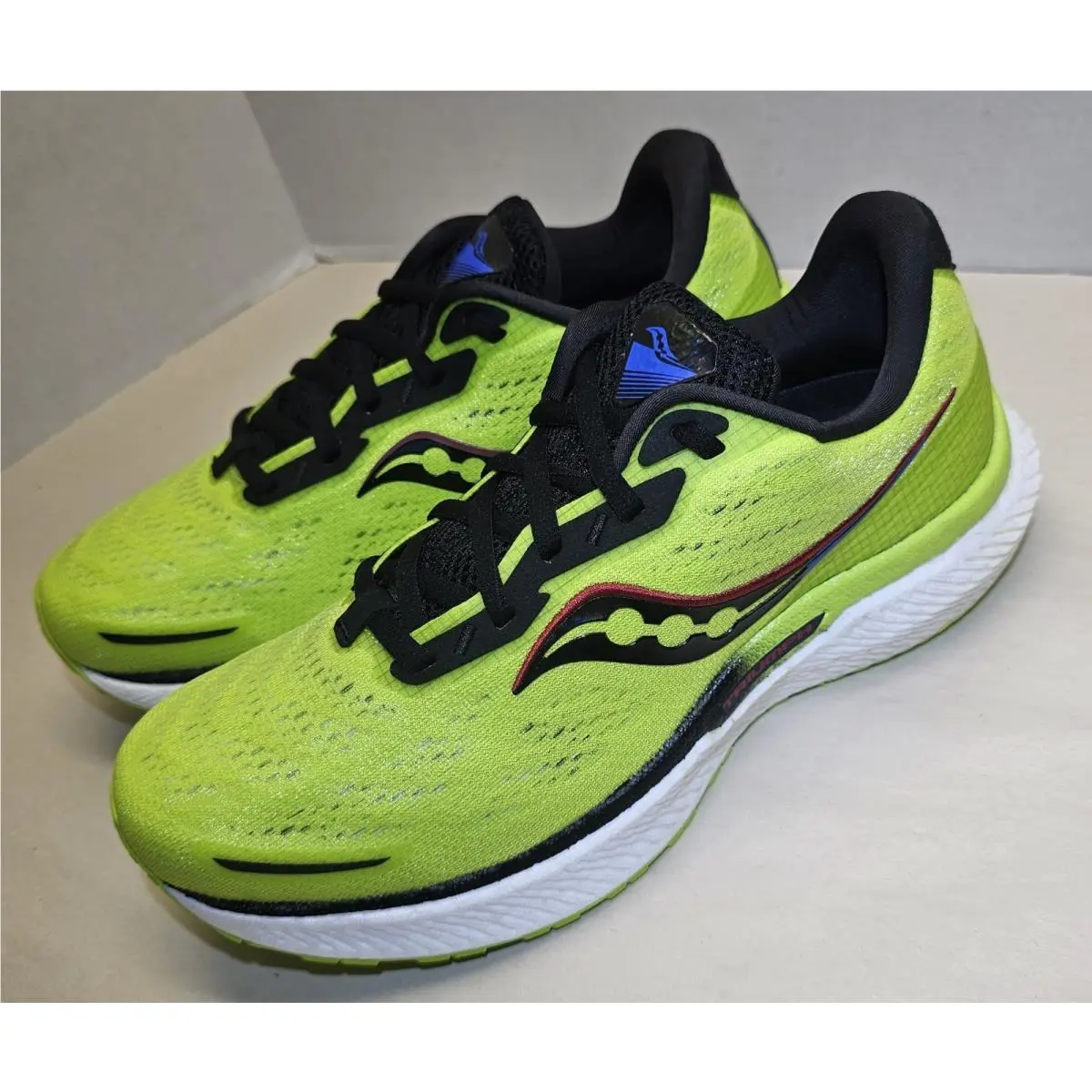 Saucony shoes - Saucony Triumph 19 - Triumph - S20678 25 - Acid/Blue Raz/Chaux ( lime Green/Blue/Black/Burgundy/White) 3