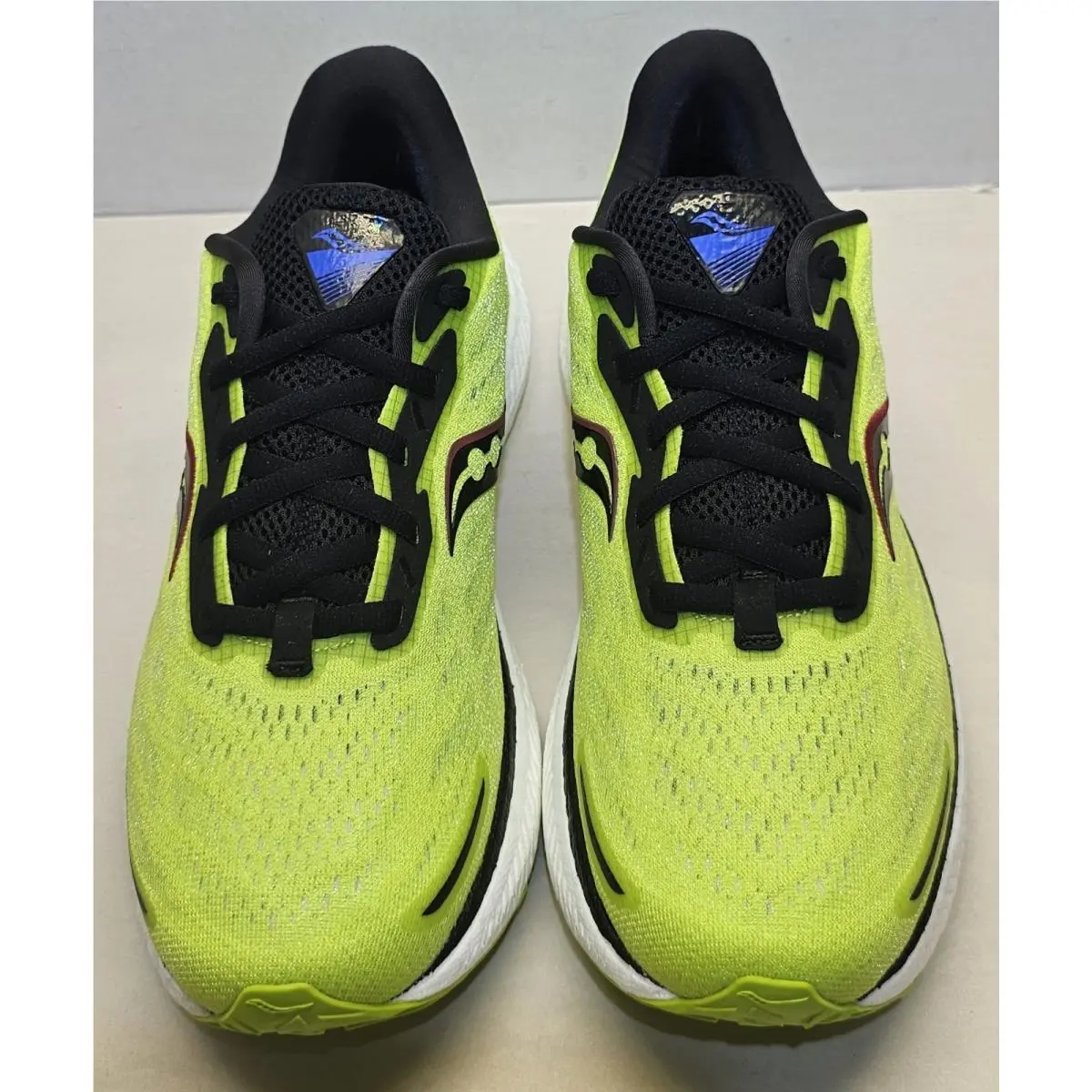 Saucony shoes - Saucony Triumph 19 - Triumph - S20678 25 - Acid/Blue Raz/Chaux ( lime Green/Blue/Black/Burgundy/White) 7