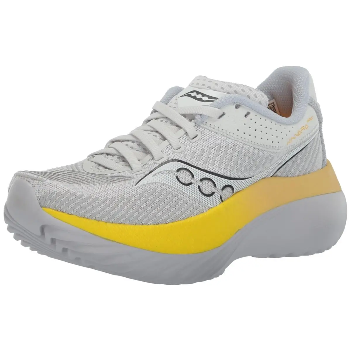 Saucony Women`s Kinvara Pro Sneaker Fog / Vizigold US 9.5 - White