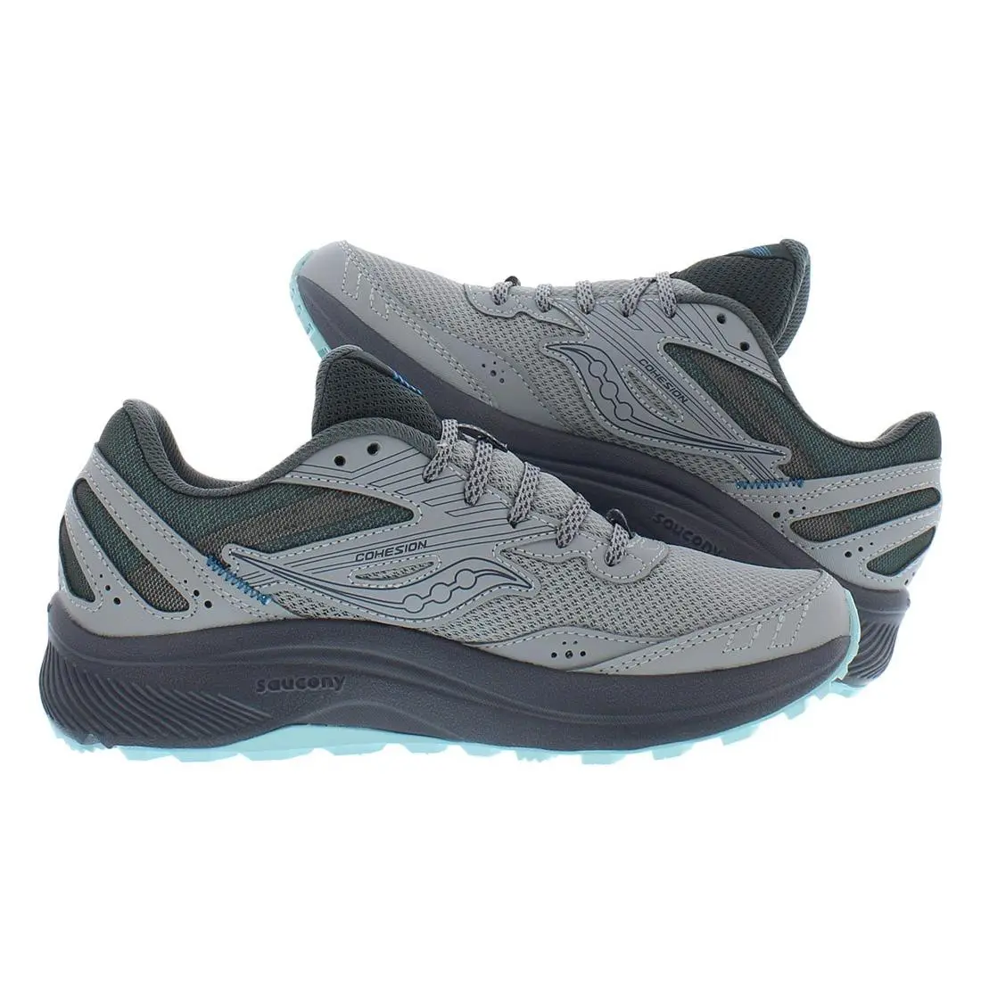 Saucony shoes - Saucony Cohesion TR15 - Cohesion - S10706-15 - Gray, Full: Alloy/Topaz (UPC: 195017283147) 1