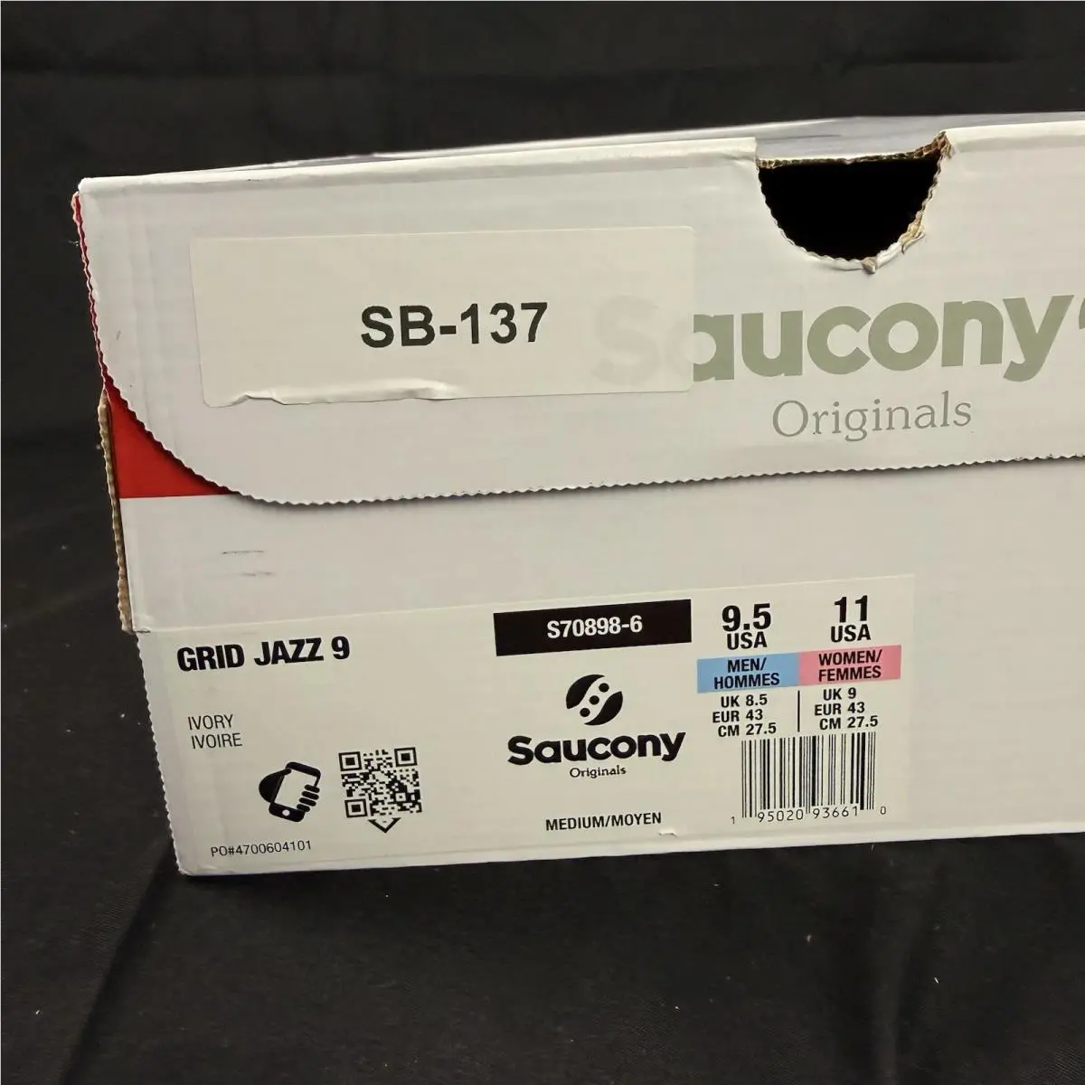 Saucony shoes - Saucony Grid Jazz 9 - Grid Jazz - S70898-6 - Ivory 8