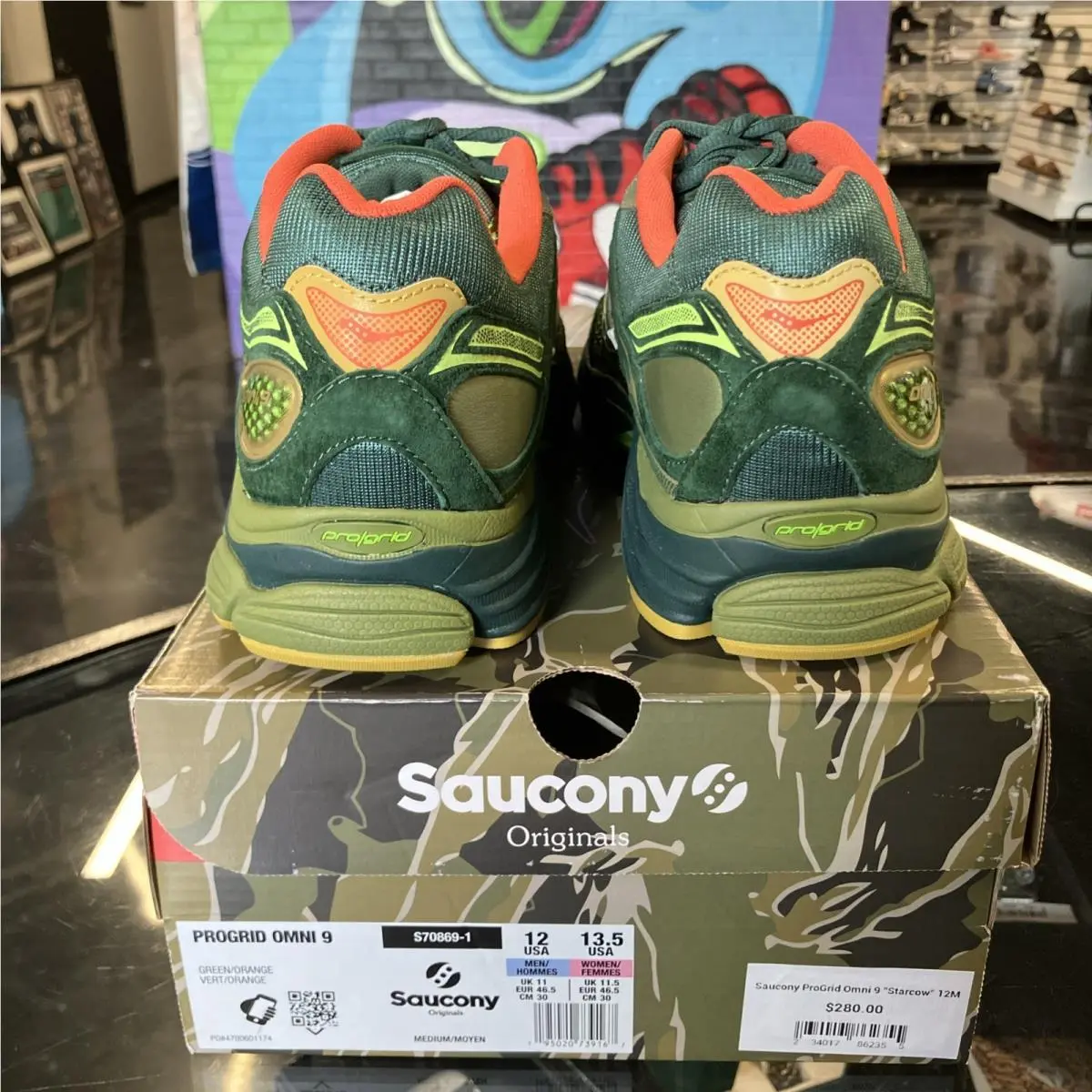 Saucony shoes - Saucony Starcow x ProGrid Omni 9 - S70869-1 - Green 2