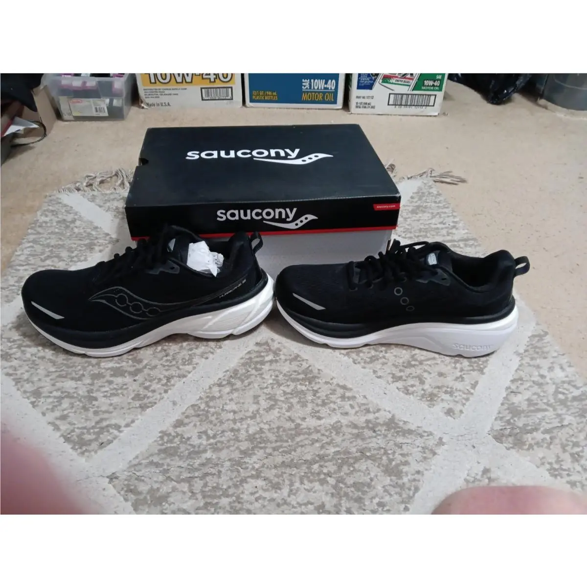 Saucony shoes - Saucony Hurricane 25 Wide - Hurricane Wide - S21027-200 - Black 3