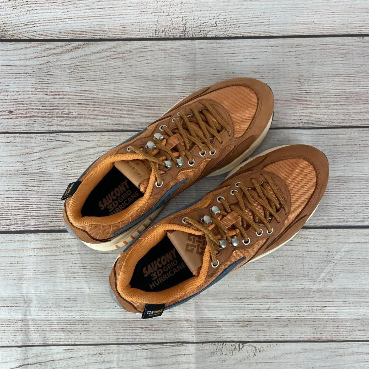 Saucony shoes - Saucony 3D Grid Hurricane - Grid Hurricane - Brown (UPC: 195019037526) 6