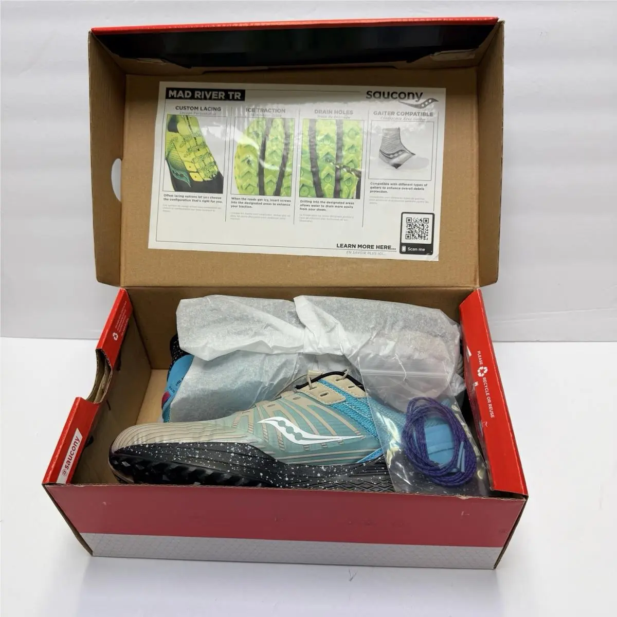 Saucony shoes - Saucony Mad River TR2 - Mad River - S20582-15 - Multicolor (UPC: 194917600924) 3