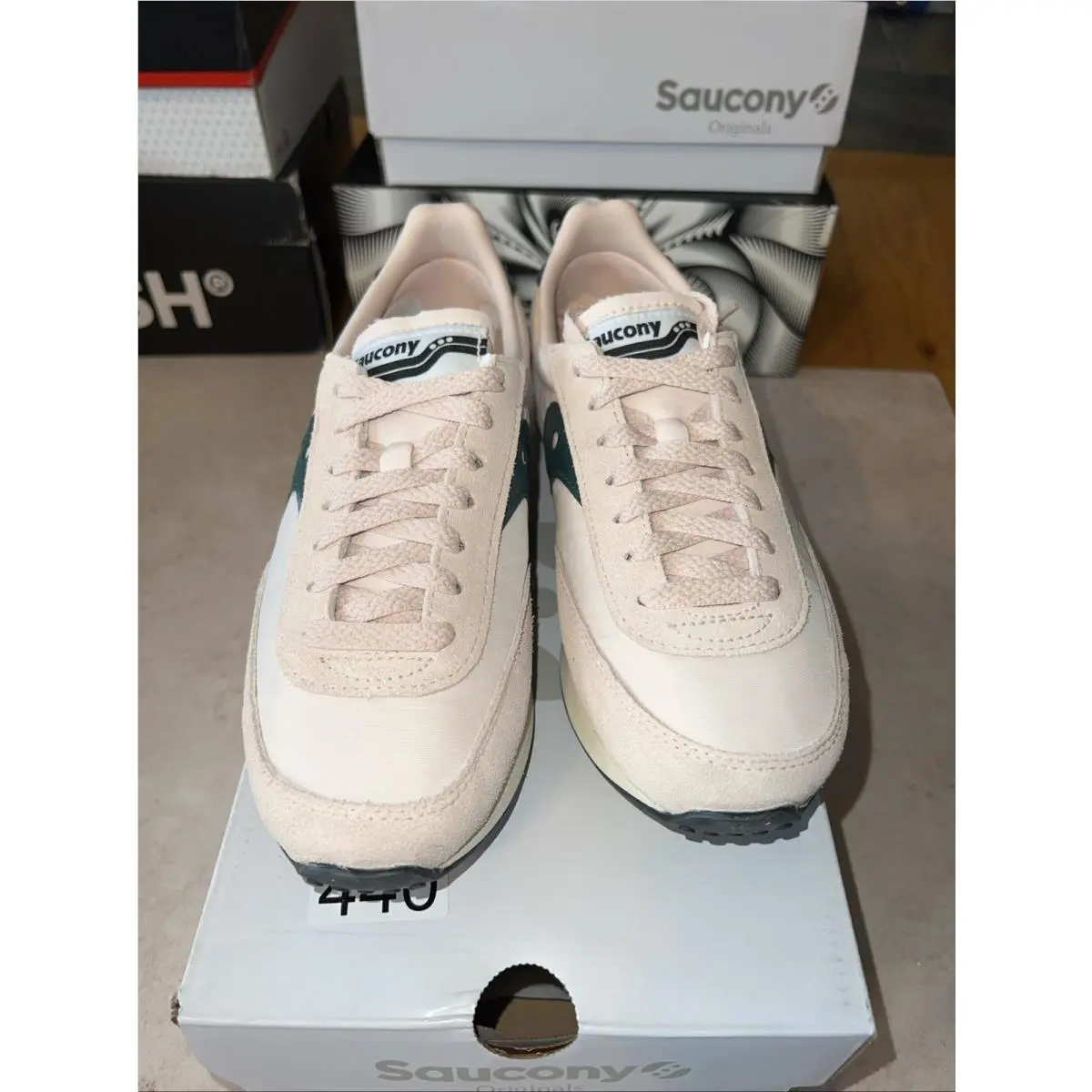 Saucony shoes - Saucony Trainer 80 - Trainer - S70884-15 - Pink (UPC: 0195021215714) 0